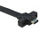 2X Connectors USB 3.2 Front Panel Cable,GEN2x2 Baffle Cable TYPE-E to Chassis Type-C Front C Female 10G/20Gbps A 7