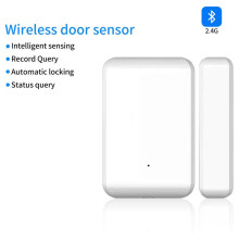 6X 2.4GHz Wireless TTLOCK Door Sensor Door Contact Detection Windows Open Close Status Works with TTLOCK App  Locks