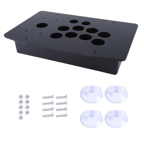 3X Arcade Joystick Acrylic Panel Case for Arcade Game Machine DIY Can Be Installed Joystick Button for Retro Video Game 1