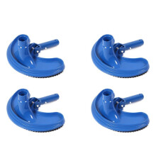 4X Vacuum Brush Cleaner Pool Suction Brush Cleaner Flexible Swimming Pool Cleaning Tool Curved Brush