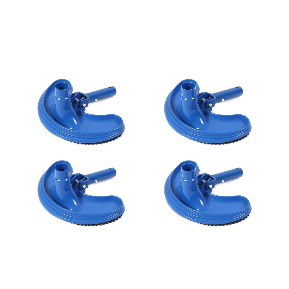 Melitt 4X Vacuum Brush Cleaner Pool Suction Brush Cleaner Flexible Swimming Pool Cleaning Tool Curved Brush