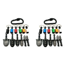 12X HVAC Swage Tool HVAC Repairing Set,Air Conditioner Copper Tube Expander Swaging Tool Drill Bit Copper Pipe Swage