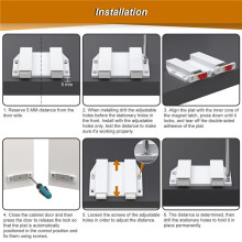Double Push to Open Cabinet Door Catches Heavy Duty 4 Pack Magnet Push to Open Door Touch Latches for Kitchen Door
