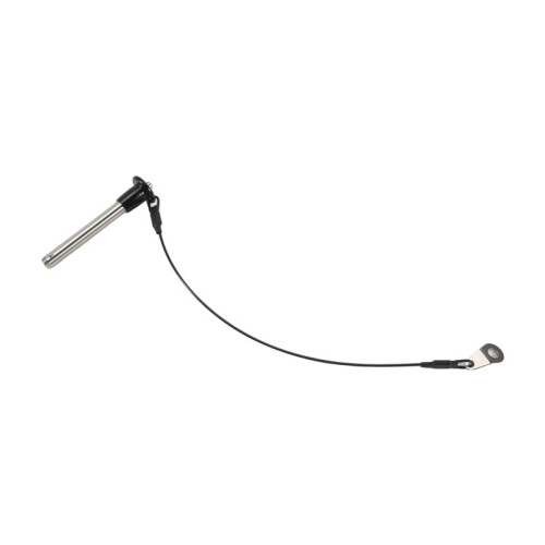 Stainless Steel Quick Release Pin 8mm Diameter  Locking Pin with Push Button Lanyard Cable Usable Length 50mm