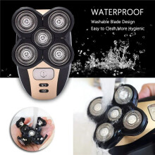 4PCS Replacement Shaver Electric Shaver 5D Independently 5 Cutter Floating Stainless Steel Shaver Blade