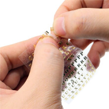 36 Vellen Kleine 0.12 Inch Alfabet Aantal Stickers Glitter Legering Zelfklevende Letters Stickers Goud/Zilver (3Mm)