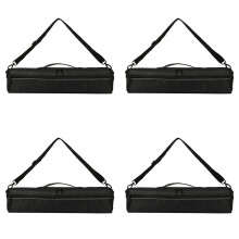 4X Portable 17 Holes Flute Case Cover Bag,Nylon Flute Bag, Gig Bag, Flute Case,17 Hole Flute Accessories