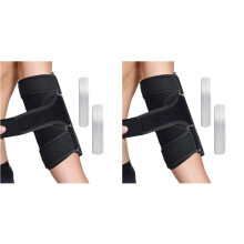2X Codera para Túnel Cubital y Soporte del Nervio Cubital - Férula Nocturna Ajustable para Codo de Tenista, Tendinitis y Dolor Nervioso