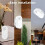 2X 3 in 1 Graffiti Intelligence Zigbee PIR Infrared+24GHZ mm Wave Module+Light Sensor Human Presence Motion Sensor 5