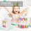 50 PCS Single Cupcake Boxes White Individual Cupcake Carrier Holders with Window Inserts for Bakery Wrapping Packaging 4