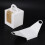 50 PCS Single Cupcake Boxes White Individual Cupcake Carrier Holders with Window Inserts for Bakery Wrapping Packaging 9