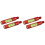 Berger Hole Bow Level (4-Pack), Screw-in Bow Leveling Tool for Sight, Rest & D-Loop Setup, Aluminum Archery Level 1
