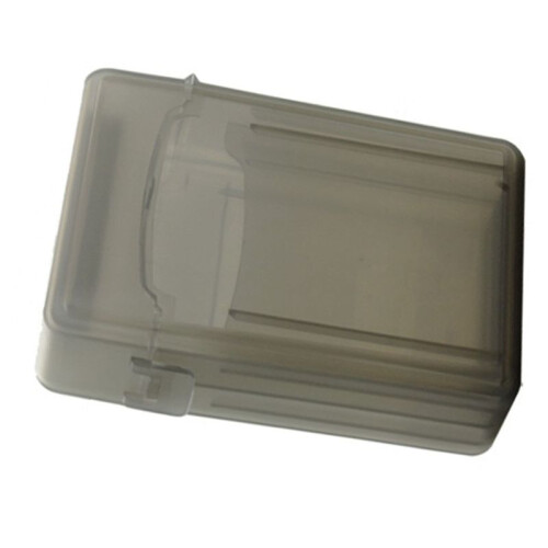 2pcs 2.5 Inch SSD HDD Enclosure Case Hard Drive Disk Protective Case Enclosure Box for Solid State Drive Case(Black) 2