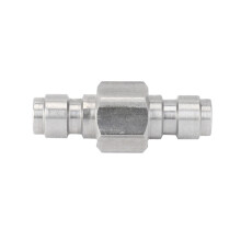 2X Paint Air Pcp Both End Male Quick Disconnect Adaptor Stainless Steel Double Male Fill Nipple