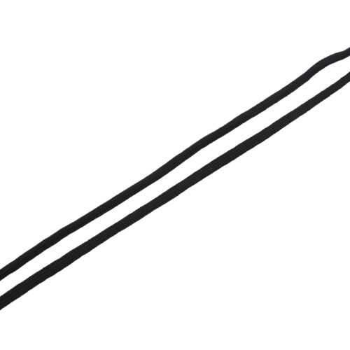 2X Corda da 5 mm di Diametro Cordoncino Nero