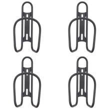 4X Bicycle Kettle Rack Titanium Alloy Hollow Riding Water Bottle Cage Holder Bike Cycling Accessories Black