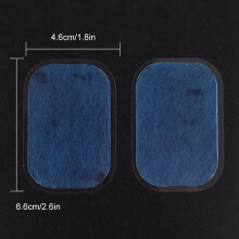 60Pcs Abs Trainer Replacement Gel Sheet Abdominal Toning Belt Muscle Toner Ab Trainer Accessories Gel Sheets for Gel Pad