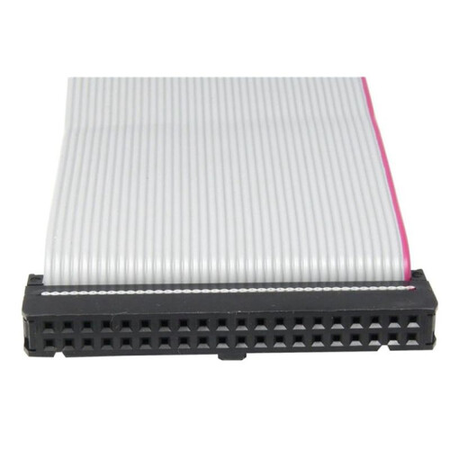 2X 40 Pin Replace Data Cable Female to Female IDE Cable Dual Row IDE Data Extension Cable 30cm for Server Hard Disk 2