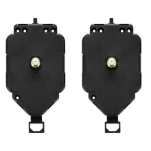2X DIY Mechanizm Zegara Wahadłowego Kwarcowego Ruch Zegar Ścienny Naprawa Silnika Części Zamienne do Domu Kwarcowe Narzędzie Zegarowe 16.5Mm