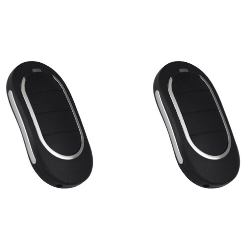 2X for Alutech AT-4n Remote Control 433MHz 4 Buttons Garage Door Learning Code Barriers Automation Keychain