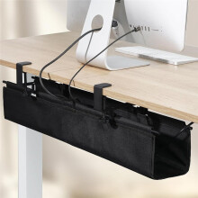 Kabelgoot Onder Het Bureau, 27,5 Inch, Klem voor Kabel- en Opbergruimte voor Thuiskantoor