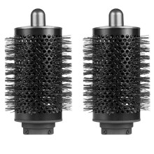 2X Spazzola Volumizzante Rotonda per Accessori Airwrap, Spazzola Rotonda Ovale Più , per Rimpolpare e Volumizzare per Lo Styling C