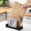 Cutting Boards Holder, Organizer Pantry Rack Bakeware Holder Chopping Board Organizer Kitchen Countertop Storage Black 8