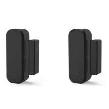 2X Tuya Wifi Sensor de Porta Sensor de Entrada de Janela Segurança Anti-Roubo Sensor Magnético Alarme Life para APP Controle Remoto