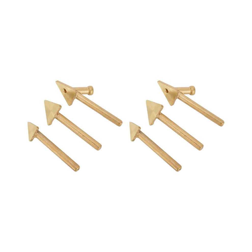 6Pcs Iron Plastic Soldering Iron Tips Copper Repair Triangular Smoothing Welding Tips Replacement Tips 6032398808238