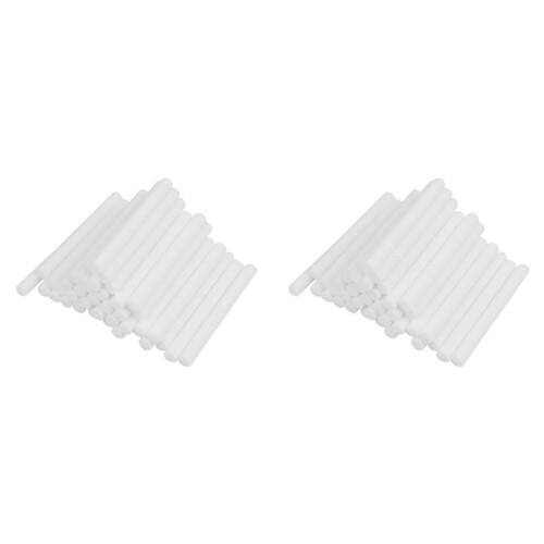 80Pcs Humidifier Filter Replacement Cotton Sponge Stick 8mmx8cm for USB Humidifier Aroma Diffuser Mist Maker