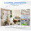 Cloth Bubble Type Lamp Shade Simple Lampshade Ceiling Lamp Cover Light Accessory for Home 3