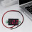 20st 2 Trådar  Digital Voltmeter  2,5V-40V Digital Volt Tester LED Display Panel Voltmeter 2
