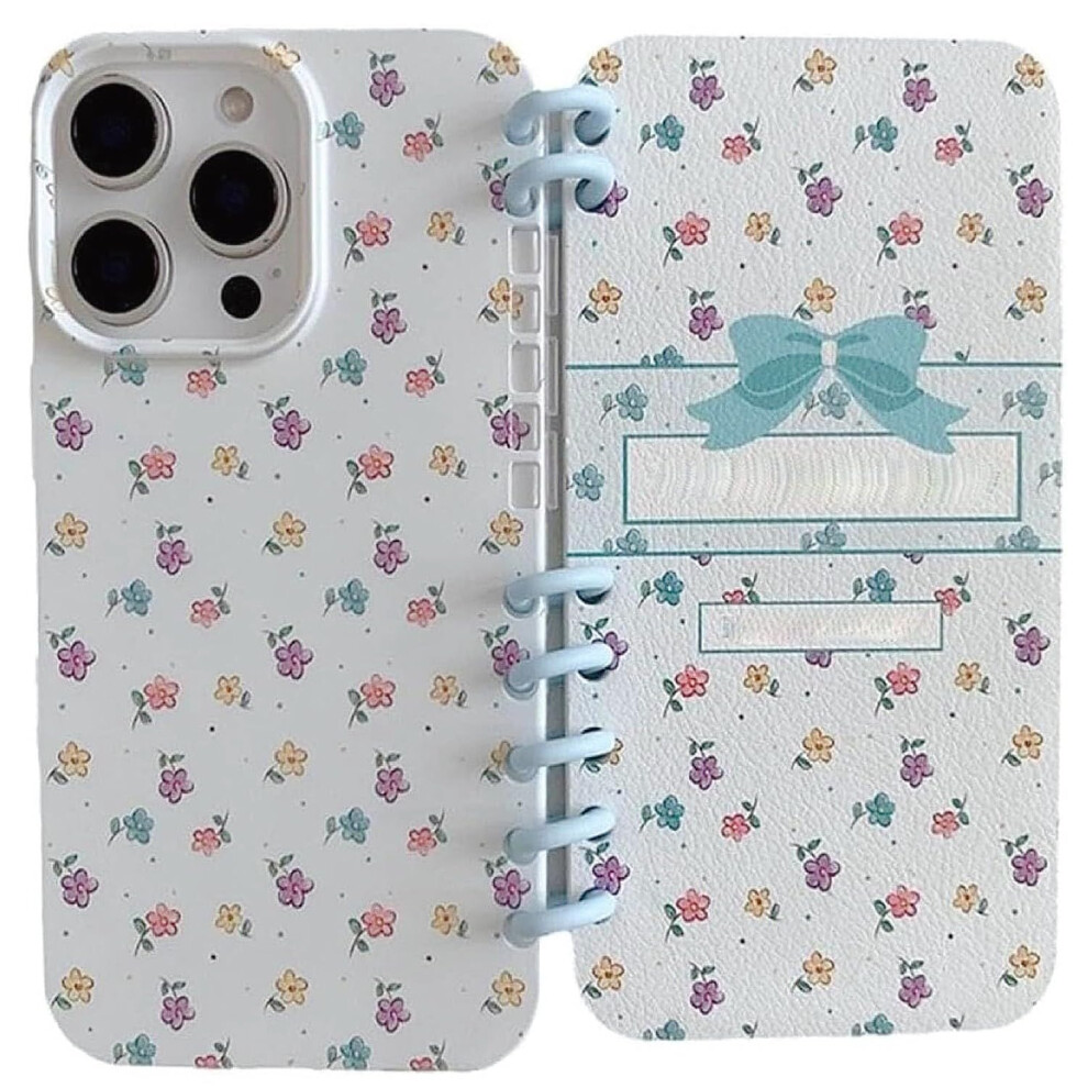 Cute Notebook Style Flip Leather Phone Case For Iphone 13 Pro With Foldable Stand And AllâAround Protection Green 9073542720270