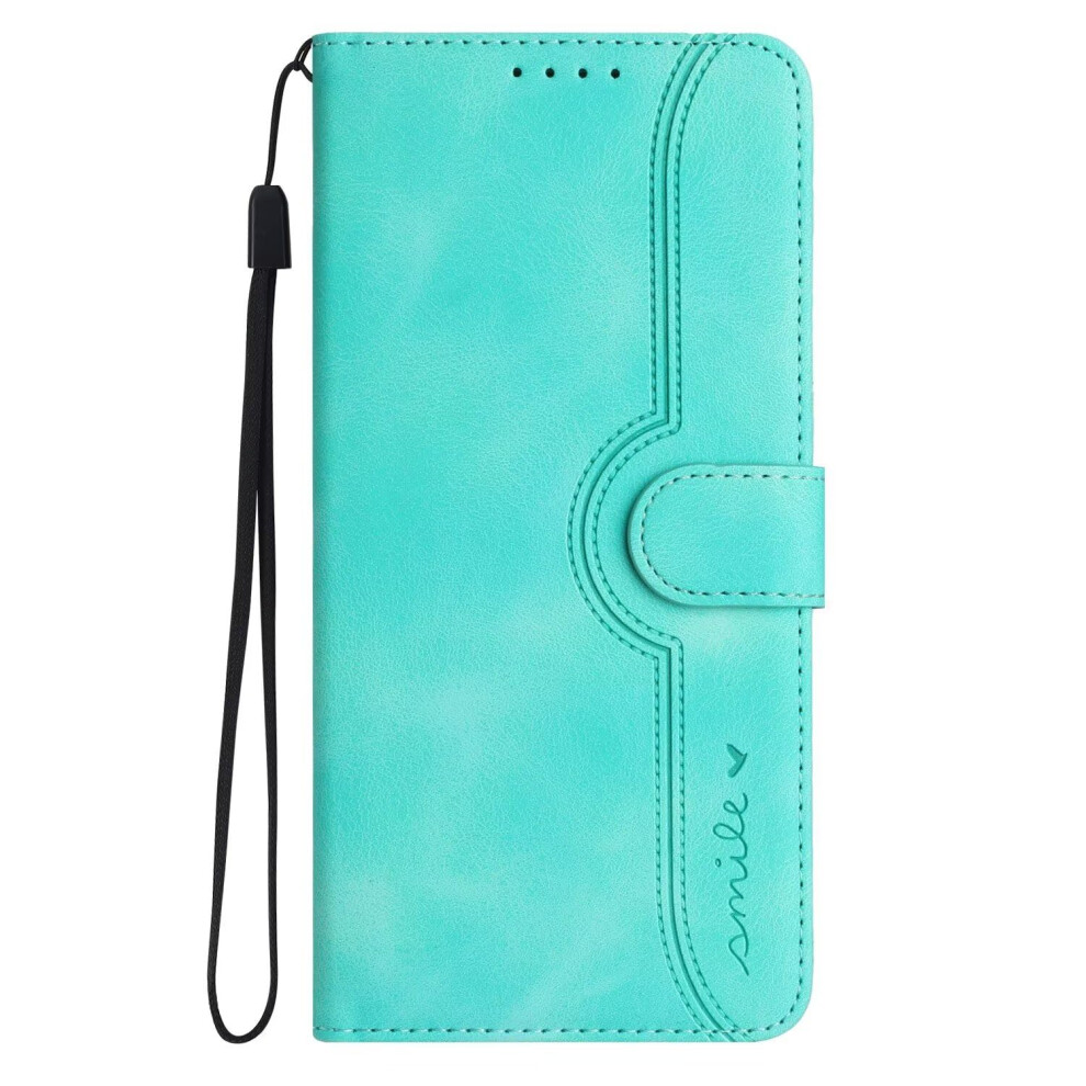 Wallet Case Light Pu Leather Flip Cover With Card Slots Kickstand And Magnetic Closure For Realme X7 Pro Blue 9330225011910