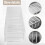 Plastic Cable Management Box 8 Compartments with 10 Cable Ties Transparent Power Cord Storage Box for Office 5