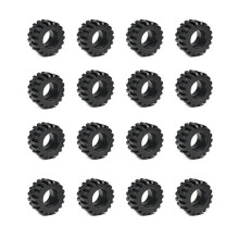 96PCS  Wheel Axles Pack Block Car Accessories Tyre Hub Classic Building Bricks Children DIY Toys Blocks for Kids