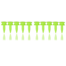Step Down Tees 0.86 Inch 200 Count Plastic Castle Kleine Tees (Groen)