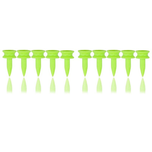 Step Down  Tees 0.86 Inch 200 Count Plastic  Castle Kleine Tees (Groen)