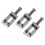 12x Replacement Chrome Tremolo Bridge Saddles Sets for  Electric Guitar 2
