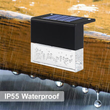 Solar Deck Light Solar Driveway Lights Solar Step Lights Solar Step Light Outdoor for Driveway Sidewalk Garden Courtyard