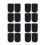 16Pcs 0,8mm Coussins Coussinets Patchs pour Bec Embouchure de Clarinette / Saxophone Soprano 1