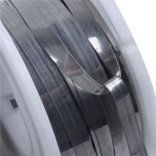 10Pcs 7.5M 24.6Ft 0.2X3mm Nichrome Flat Heater Wire for Heating Elements