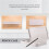 Capacity Simplicity Pencil Box Storage Box  Pen Pencil Case Compartment Storage Waterproof Pencil Case-Grey 4