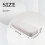 Capacity Simplicity Pencil Box Storage Box  Pen Pencil Case Compartment Storage Waterproof Pencil Case-Grey 7