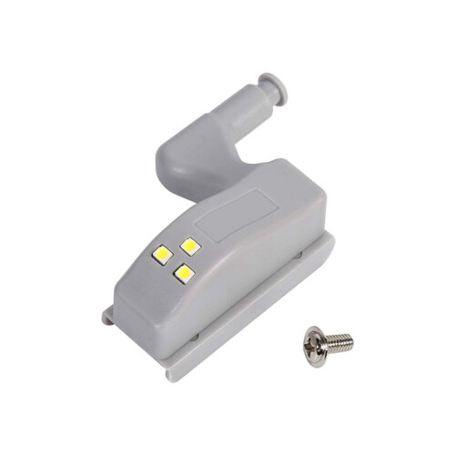 20X LED Hinge Light Universal Cabinet Cupboard Hinge LED Night Light for Kitchen Home Bedroom Lamp-Cool White 1