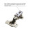 20X LED Hinge Light Universal Cabinet Cupboard Hinge LED Night Light for Kitchen Home Bedroom Lamp-Cool White 7