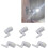 20X LED Hinge Light Universal Cabinet Cupboard Hinge LED Night Light for Kitchen Home Bedroom Lamp-Cool White 10