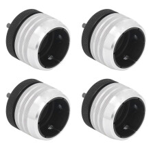 4X Pipe and Tube Reamers, Connectors, Deburring Reamer Tube Chamfering Tool with Washers and Connecting Rod for Trimming