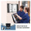 Desk File Organizer with 20 Pockets, Vertical Flip Display Holder for A4 Office Documents 2