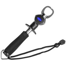 2X Fishing Gear Fish Lip Gripper with Scale Measuring Tape Fishing Hook Remover Fishing Pliers with Lanyard Saltwater